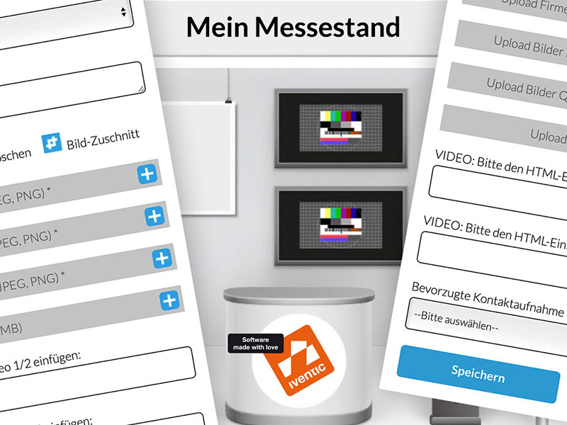 Plattform zur Organisation digitaler Messen