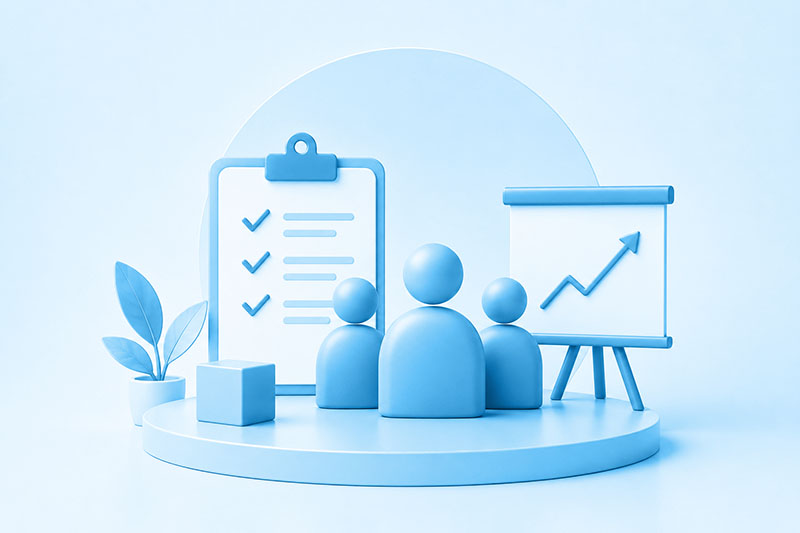 Teilnehmermanagement Software für den Dienstleistungssektor