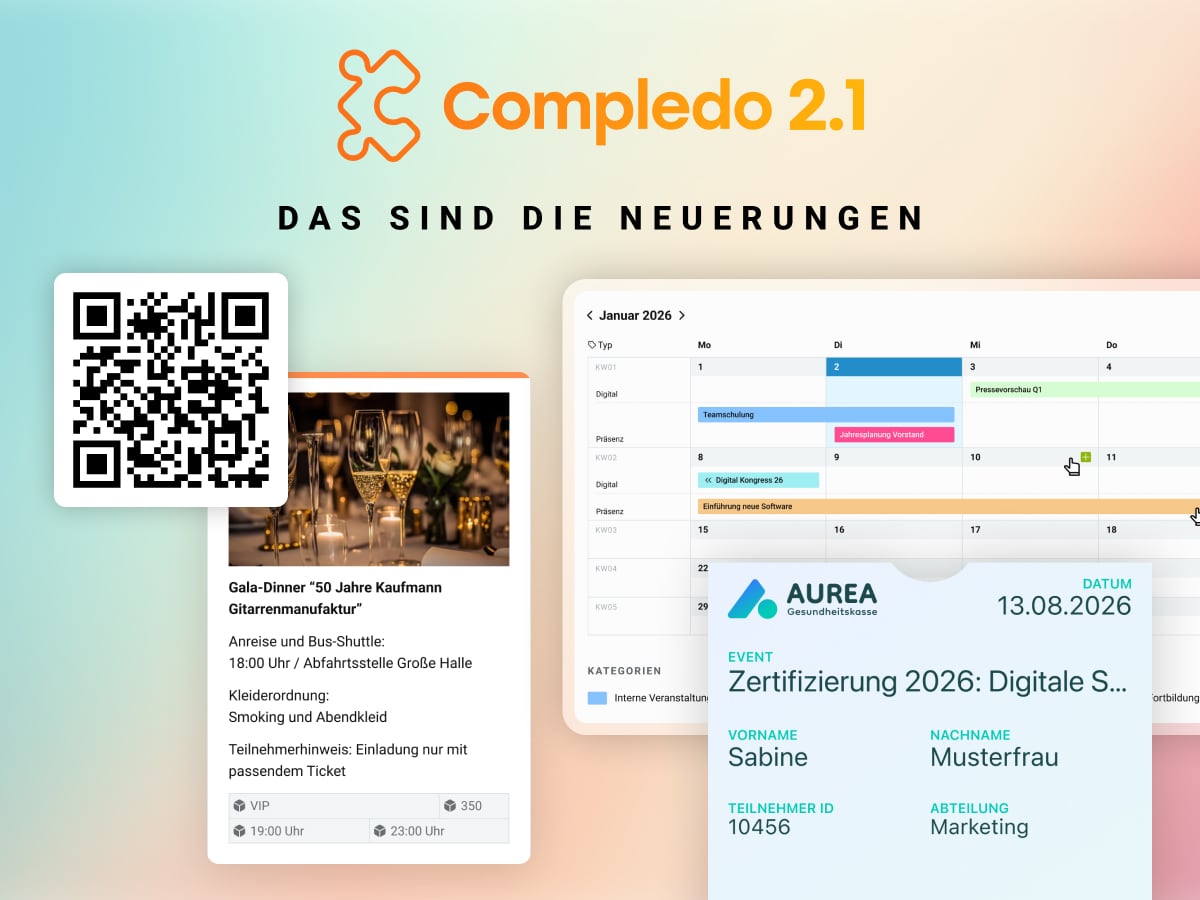 Compledo 2.1: Fünf Neuerungen, die Sie kennen sollten